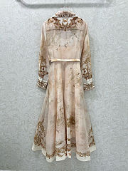 ZIMMERMANN Memento Buttoned Midi Dress - 2