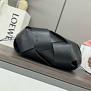 Loewe Flamenco clutch bag in black leather 38*18*17CM - 3