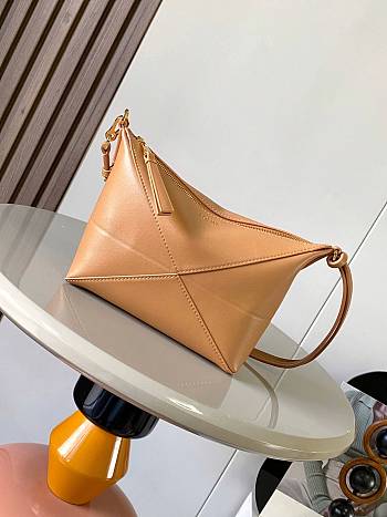 Loewe Puzzle Fold Pouch in warm dessert calfskin leather 23cmx6.5cmx15.5cm