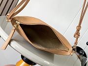 Loewe Puzzle Fold Pouch in warm dessert calfskin leather 23cmx6.5cmx15.5cm - 4