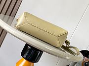 Loewe Puzzle Fold leather pouch shoulder bag in a beige color 23x6.5x15.5cm - 6