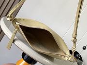Loewe Puzzle Fold leather pouch shoulder bag in a beige color 23x6.5x15.5cm - 5