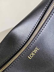 Loewe Puzzle Fold leather pouch shoulder bag in a black color 23x6.5x15.5cm - 4