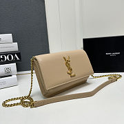 YSL Kate Handbag Nude 18x11x2cm - 5