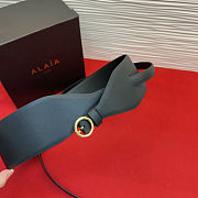 Alaïa leather belt - 5