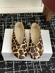 ABENGYA Round Toe Genuine Leather Loafers Flat Shoes Women - 1