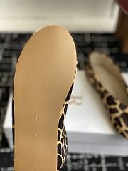 ABENGYA Round Toe Genuine Leather Loafers Flat Shoes Women - 6