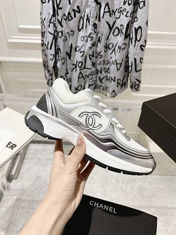 Chanel Silver Women's Sneakers