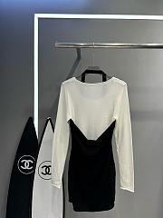 YSL Grey Mini Dress - 2