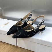 Christian Dior Mesh J'Adior Slingback Flats  - 1