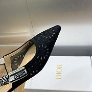 Christian Dior Mesh J'Adior Slingback Flats  - 4
