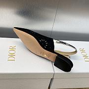 Christian Dior Mesh J'Adior Slingback Flats  - 3