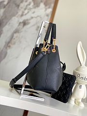 Louis Vuitton LV Bundle Monogram Empreinte bag in black leather M47209 28x20x11.5 cm - 5