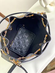 Louis Vuitton LV Bundle Monogram Empreinte bag in black leather M47209 28x20x11.5 cm - 3