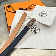 Hermès Kelly 18 belt in black - 2