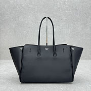 Balenciaga Bel Air Carry All tote bag in black leather 30x29x16cm - 4
