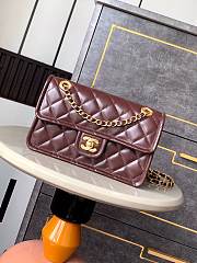 Chanel Classic Flap Bag 11.12 brown 15.5x24.5x7 cm - 1