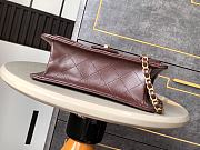 Chanel Classic Flap Bag 11.12 brown 15.5x24.5x7 cm - 6