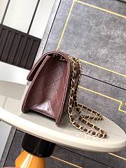 Chanel Classic Flap Bag 11.12 brown 15.5x24.5x7 cm - 4