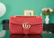 Gucci GG Marmont Matelassé Shoulder Bag 26x15x7cm - 1