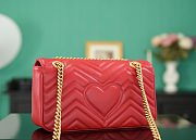 Gucci GG Marmont Matelassé Shoulder Bag 26x15x7cm - 5