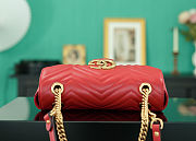 Gucci GG Marmont Matelassé Shoulder Bag 26x15x7cm - 2