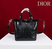 Dior Medium Toujours bag in Macrocannage calfskin 18.5x18.5x12 cm - 4