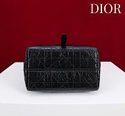 Dior Medium Toujours bag in Macrocannage calfskin 18.5x18.5x12 cm - 3