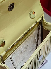 Roger Vivier Jewel Efflorescence Mini Bag yellow 19x13x4.5 cm - 3