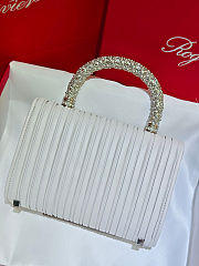 Roger Vivier Jewel Efflorescence Mini Bag white 19x13x4.5 cm - 6