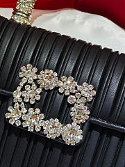 Roger Vivier Jewel Efflorescence Mini Black 19x13x4.5 cm - 4