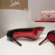 Christian Louboutin Kate Black High Heels patent leather 8.5 cm - 6