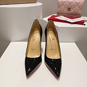 Christian Louboutin Kate Black High Heels patent leather 8.5 cm - 5