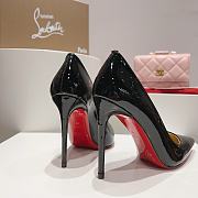 Christian Louboutin Kate Black High Heels patent leather 8.5 cm - 3