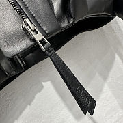 Loewe Black Leather Jacket  - 5