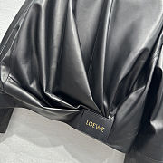 Loewe Black Leather Jacket  - 3