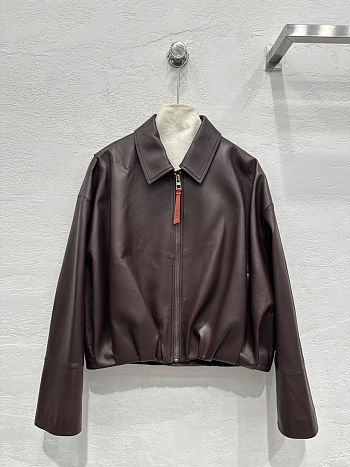 Loewe Black brown leather Jacket