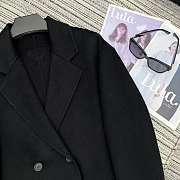 Prada women's coat, made from wool and cashmere - 4