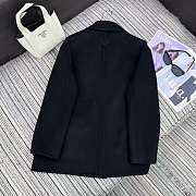 Prada women's coat, made from wool and cashmere - 2
