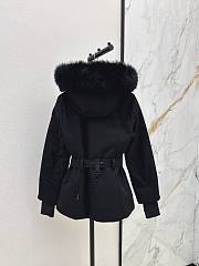 Moncler Grenoble Laplance shearling-trimmed belted GORE-TEX down jacket - 1