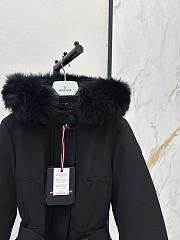 Moncler Grenoble Laplance shearling-trimmed belted GORE-TEX down jacket - 2