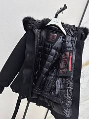 Moncler Grenoble Laplance shearling-trimmed belted GORE-TEX down jacket - 4