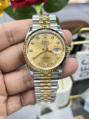 Rolex Datejust 36 M126233-0017 126233-0017 Oystersteel and 18ct Yellow Gold Watch Champagne Dial  - 1