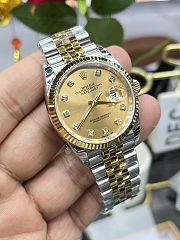 Rolex Datejust 36 M126233-0017 126233-0017 Oystersteel and 18ct Yellow Gold Watch Champagne Dial  - 5