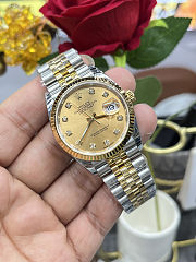 Rolex Datejust 36 M126233-0017 126233-0017 Oystersteel and 18ct Yellow Gold Watch Champagne Dial  - 4