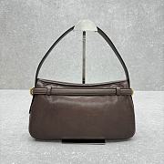 Miu Miu Aventure Nappa leather shoulder bag in brown 33×5×20 cm - 5