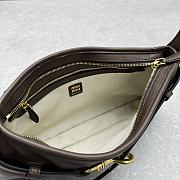 Miu Miu Aventure Nappa leather shoulder bag in brown 33×5×20 cm - 4