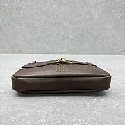 Miu Miu Aventure Nappa leather shoulder bag in brown 33×5×20 cm - 3