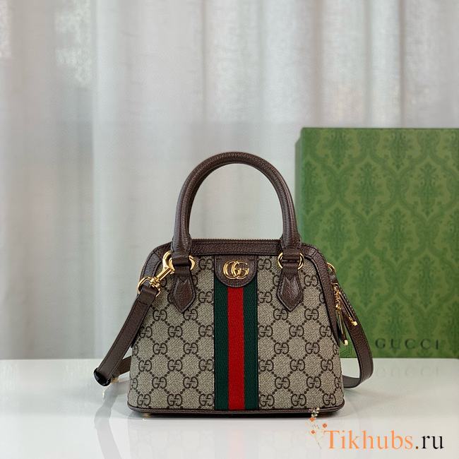 Gucci Ophidia GG motif heavy-duty shoulder bag 20x20.5x7.5 cm - 1