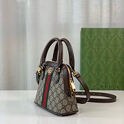 Gucci Ophidia GG motif heavy-duty shoulder bag 20x20.5x7.5 cm - 5